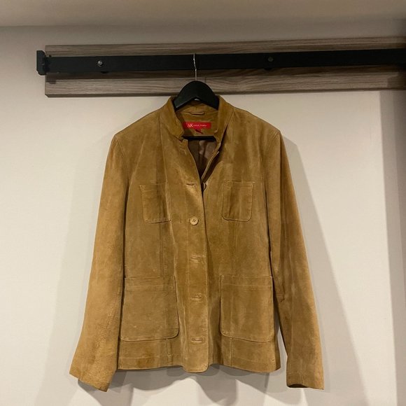 Anne Klein Suede Blazer - Picture 2 of 3